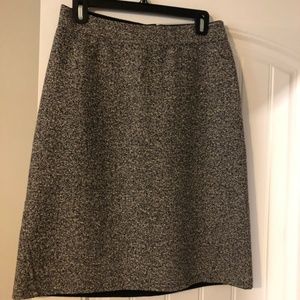 Brooks Brothers | Gray Wool Blend Pencil Skirt